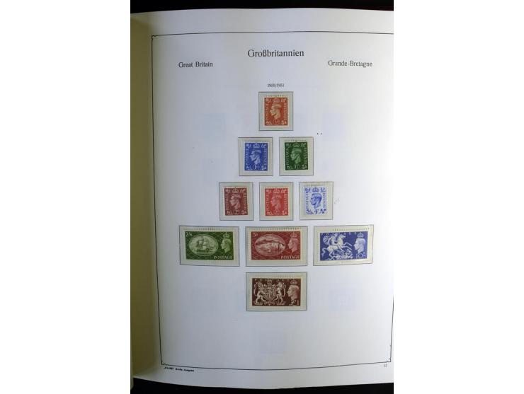 1936/2001, postfrische Sammlung in den Hauptnummern kpl. bis überkpl., zusätzlich verschiedene WZ-Lagen, Naphthadag und Phosp