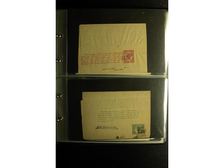 1855/1955 (ca.), interessanter Bestand von überschlägig 8-900 Briefen und Karten, dabei viel interessantes Material, Ganzsach