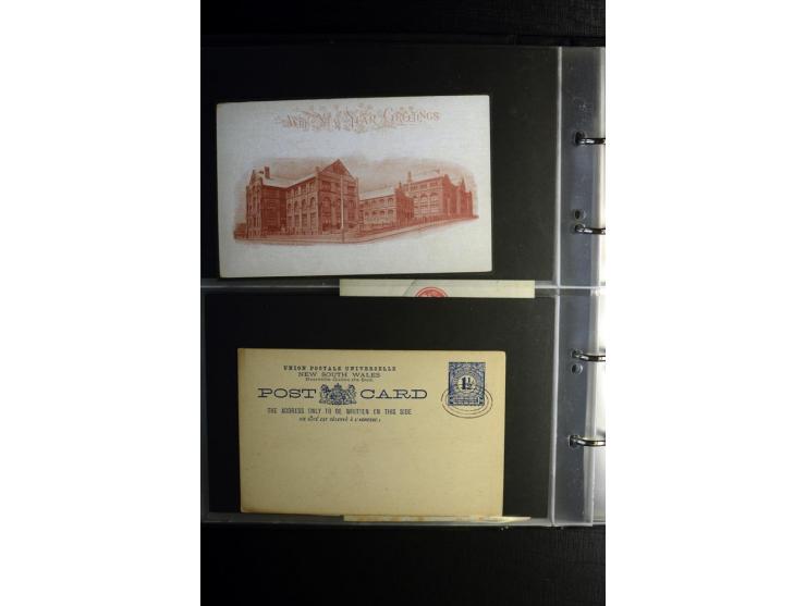1855/1955 (ca.), interessanter Bestand von überschlägig 8-900 Briefen und Karten, dabei viel interessantes Material, Ganzsach