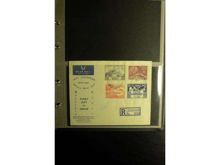 1855/1955 (ca.), interessanter Bestand von überschlägig 8-900 Briefen und Karten, dabei viel interessantes Material, Ganzsach