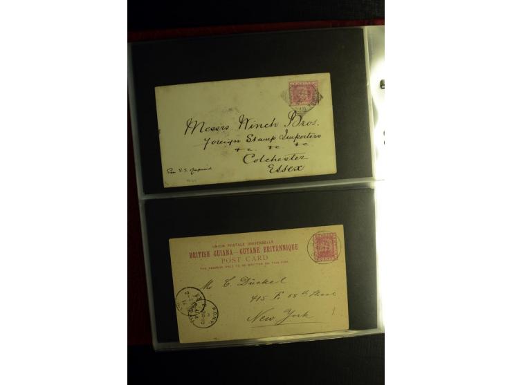 1855/1955 (ca.), interessanter Bestand von überschlägig 8-900 Briefen und Karten, dabei viel interessantes Material, Ganzsach