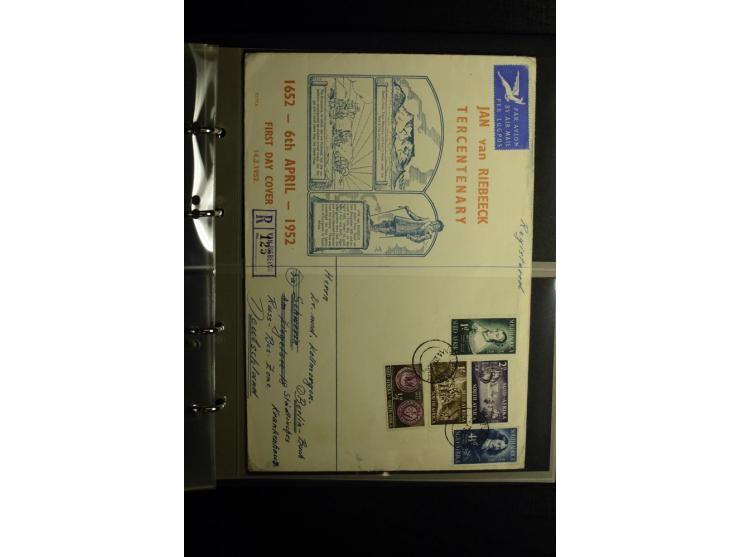 1855/1955 (ca.), interessanter Bestand von überschlägig 8-900 Briefen und Karten, dabei viel interessantes Material, Ganzsach