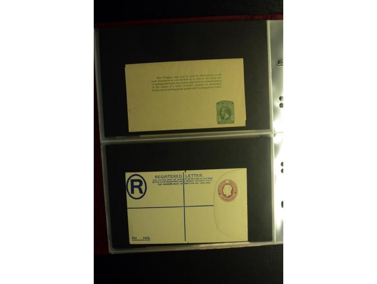1855/1955 (ca.), interessanter Bestand von überschlägig 8-900 Briefen und Karten, dabei viel interessantes Material, Ganzsach
