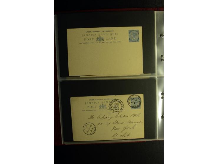 1855/1955 (ca.), interessanter Bestand von überschlägig 8-900 Briefen und Karten, dabei viel interessantes Material, Ganzsach