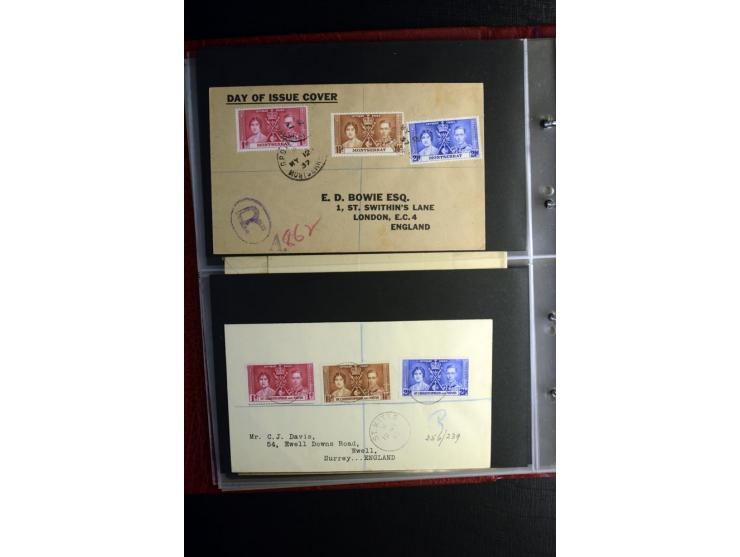 1855/1955 (ca.), interessanter Bestand von überschlägig 8-900 Briefen und Karten, dabei viel interessantes Material, Ganzsach
