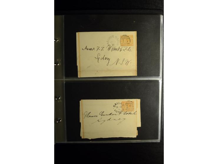 1855/1955 (ca.), interessanter Bestand von überschlägig 8-900 Briefen und Karten, dabei viel interessantes Material, Ganzsach