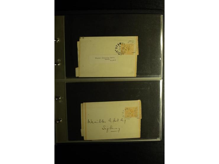 1855/1955 (ca.), interessanter Bestand von überschlägig 8-900 Briefen und Karten, dabei viel interessantes Material, Ganzsach