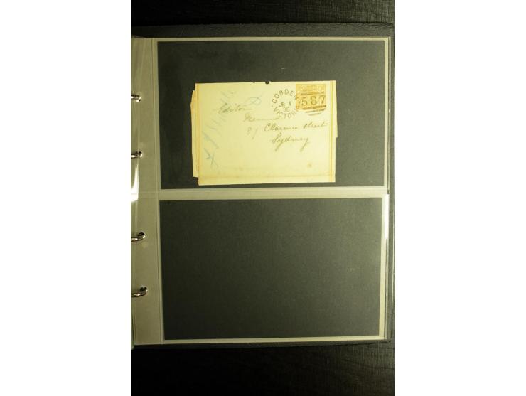 1855/1955 (ca.), interessanter Bestand von überschlägig 8-900 Briefen und Karten, dabei viel interessantes Material, Ganzsach