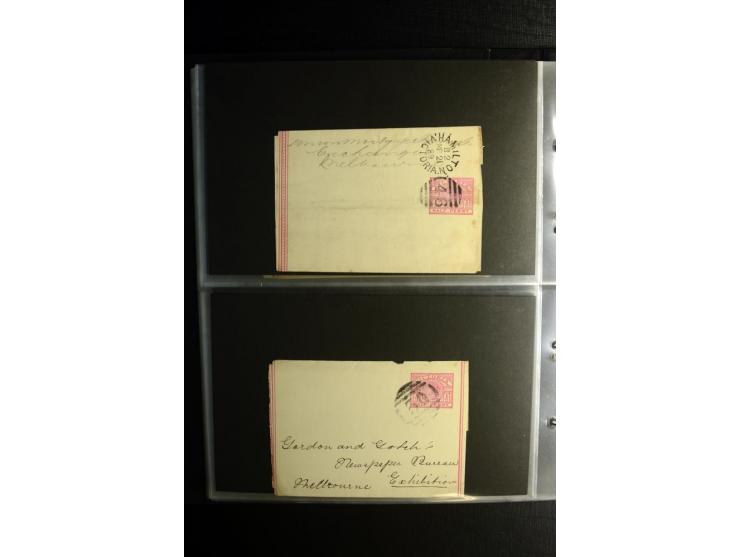 1855/1955 (ca.), interessanter Bestand von überschlägig 8-900 Briefen und Karten, dabei viel interessantes Material, Ganzsach