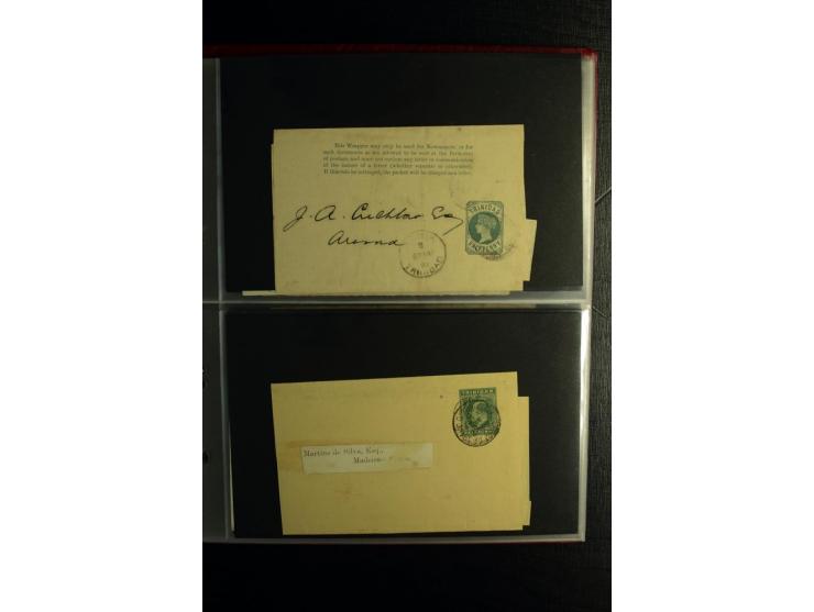 1855/1955 (ca.), interessanter Bestand von überschlägig 8-900 Briefen und Karten, dabei viel interessantes Material, Ganzsach