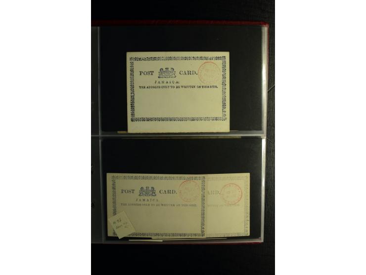 1855/1955 (ca.), interessanter Bestand von überschlägig 8-900 Briefen und Karten, dabei viel interessantes Material, Ganzsach