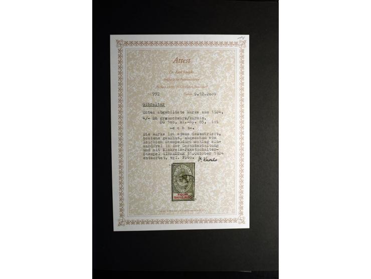 1850/1950, sehr schöne ungebrauchte und gestempelte Sammlung Gibraltar, Ionische Inseln, Malta und Zypern, dabei viele besser