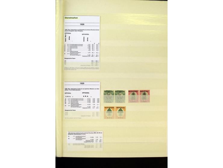 1853/1953, sehr schöne ungebrauchte und gestempelte Sammlung mit Schwerpunkt Kap der guten Hoffnung mit über 100 Dreieckswert