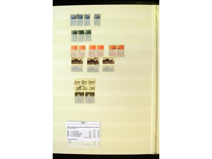 1853/1953, sehr schöne ungebrauchte und gestempelte Sammlung mit Schwerpunkt Kap der guten Hoffnung mit über 100 Dreieckswert