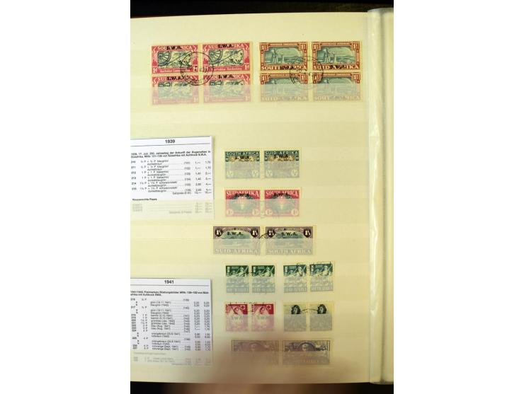 1853/1953, sehr schöne ungebrauchte und gestempelte Sammlung mit Schwerpunkt Kap der guten Hoffnung mit über 100 Dreieckswert