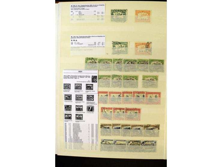1853/1953, sehr schöne ungebrauchte und gestempelte Sammlung mit Schwerpunkt Kap der guten Hoffnung mit über 100 Dreieckswert