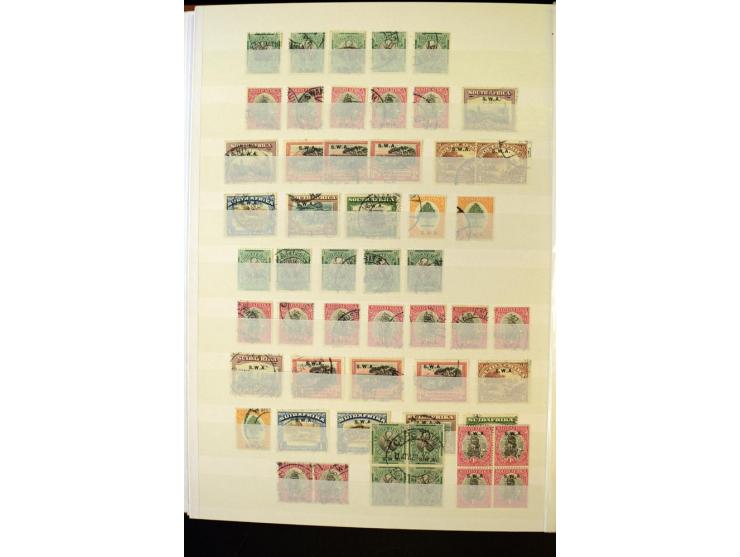 1853/1953, sehr schöne ungebrauchte und gestempelte Sammlung mit Schwerpunkt Kap der guten Hoffnung mit über 100 Dreieckswert