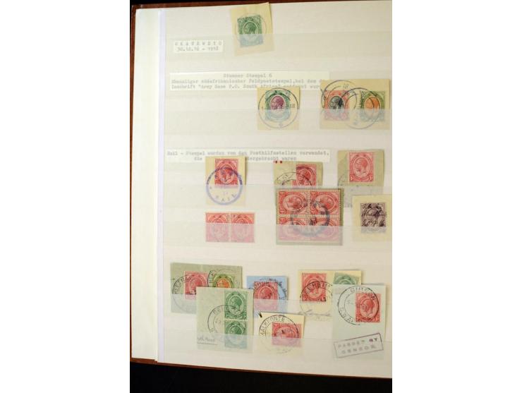 1853/1953, sehr schöne ungebrauchte und gestempelte Sammlung mit Schwerpunkt Kap der guten Hoffnung mit über 100 Dreieckswert