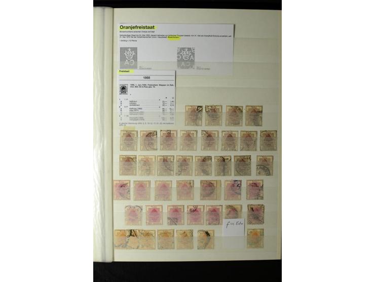 1853/1953, sehr schöne ungebrauchte und gestempelte Sammlung mit Schwerpunkt Kap der guten Hoffnung mit über 100 Dreieckswert