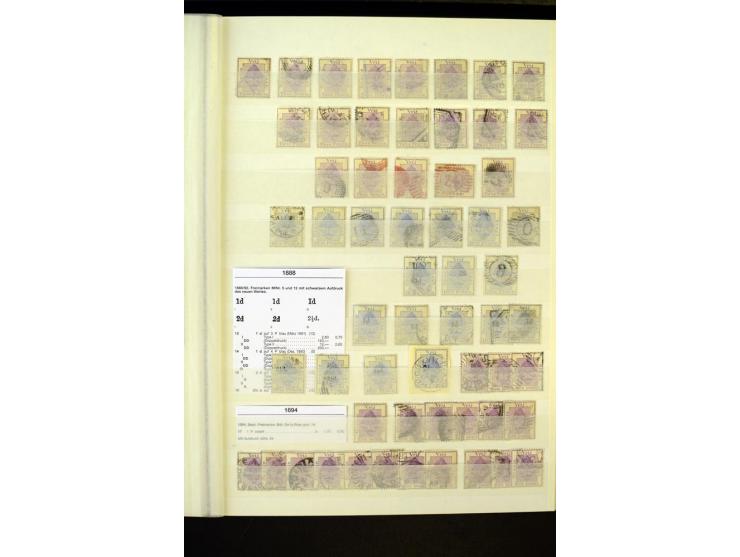 1853/1953, sehr schöne ungebrauchte und gestempelte Sammlung mit Schwerpunkt Kap der guten Hoffnung mit über 100 Dreieckswert