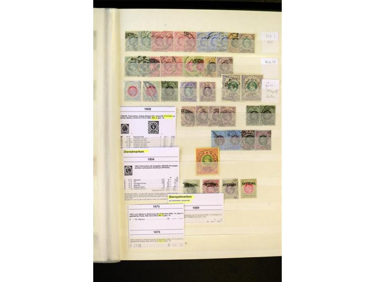1853/1953, sehr schöne ungebrauchte und gestempelte Sammlung mit Schwerpunkt Kap der guten Hoffnung mit über 100 Dreieckswert