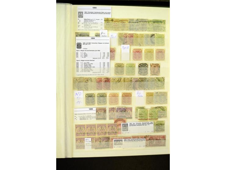 1853/1953, sehr schöne ungebrauchte und gestempelte Sammlung mit Schwerpunkt Kap der guten Hoffnung mit über 100 Dreieckswert