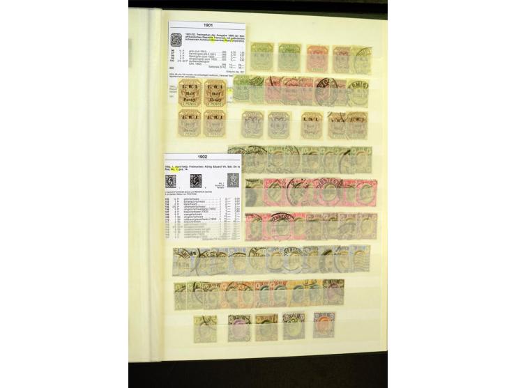 1853/1953, sehr schöne ungebrauchte und gestempelte Sammlung mit Schwerpunkt Kap der guten Hoffnung mit über 100 Dreieckswert