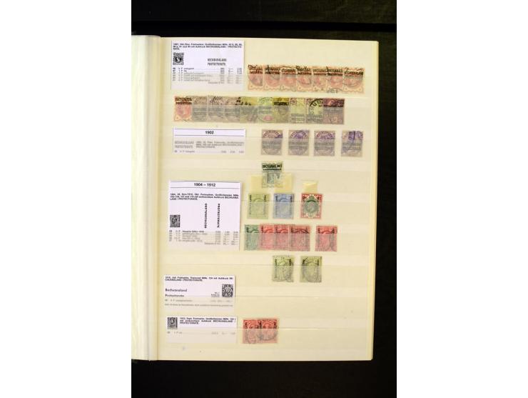 1853/1953, sehr schöne ungebrauchte und gestempelte Sammlung mit Schwerpunkt Kap der guten Hoffnung mit über 100 Dreieckswert