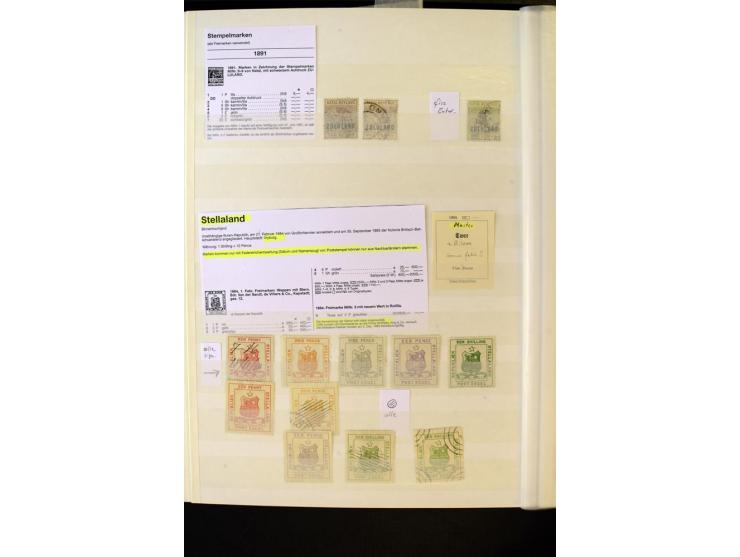 1853/1953, sehr schöne ungebrauchte und gestempelte Sammlung mit Schwerpunkt Kap der guten Hoffnung mit über 100 Dreieckswert