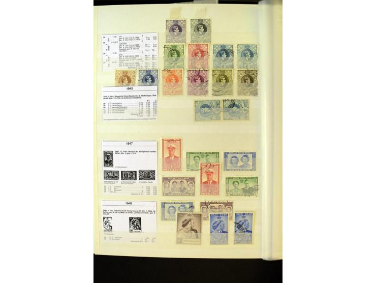 1853/1953, sehr schöne ungebrauchte und gestempelte Sammlung mit Schwerpunkt Kap der guten Hoffnung mit über 100 Dreieckswert