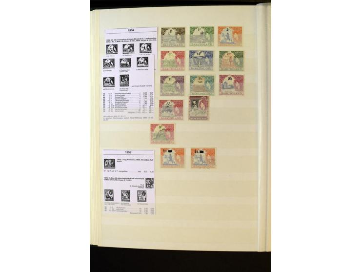 1853/1953, sehr schöne ungebrauchte und gestempelte Sammlung mit Schwerpunkt Kap der guten Hoffnung mit über 100 Dreieckswert