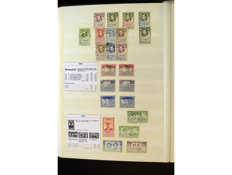 1853/1953, sehr schöne ungebrauchte und gestempelte Sammlung mit Schwerpunkt Kap der guten Hoffnung mit über 100 Dreieckswert