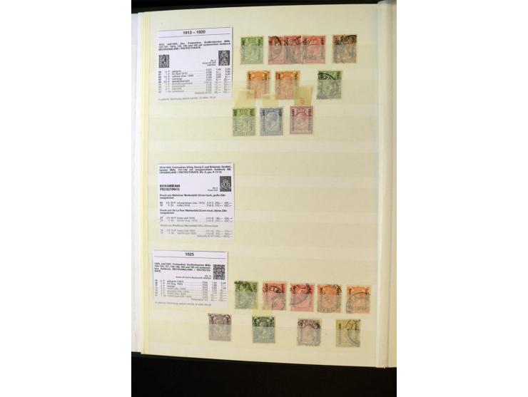 1853/1953, sehr schöne ungebrauchte und gestempelte Sammlung mit Schwerpunkt Kap der guten Hoffnung mit über 100 Dreieckswert