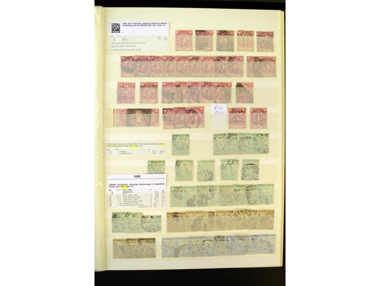 1853/1953, sehr schöne ungebrauchte und gestempelte Sammlung mit Schwerpunkt Kap der guten Hoffnung mit über 100 Dreieckswert