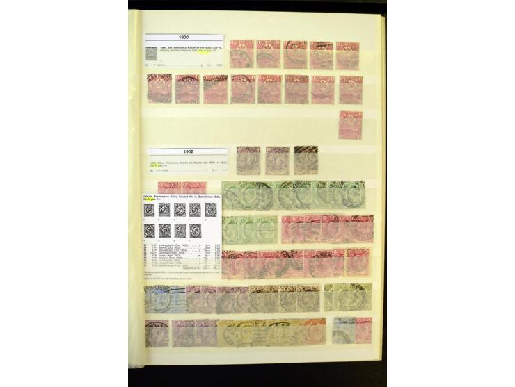 1853/1953, sehr schöne ungebrauchte und gestempelte Sammlung mit Schwerpunkt Kap der guten Hoffnung mit über 100 Dreieckswert