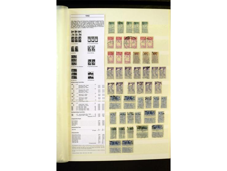 1853/1953, sehr schöne ungebrauchte und gestempelte Sammlung mit Schwerpunkt Kap der guten Hoffnung mit über 100 Dreieckswert