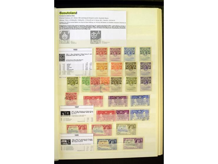 1853/1953, sehr schöne ungebrauchte und gestempelte Sammlung mit Schwerpunkt Kap der guten Hoffnung mit über 100 Dreieckswert