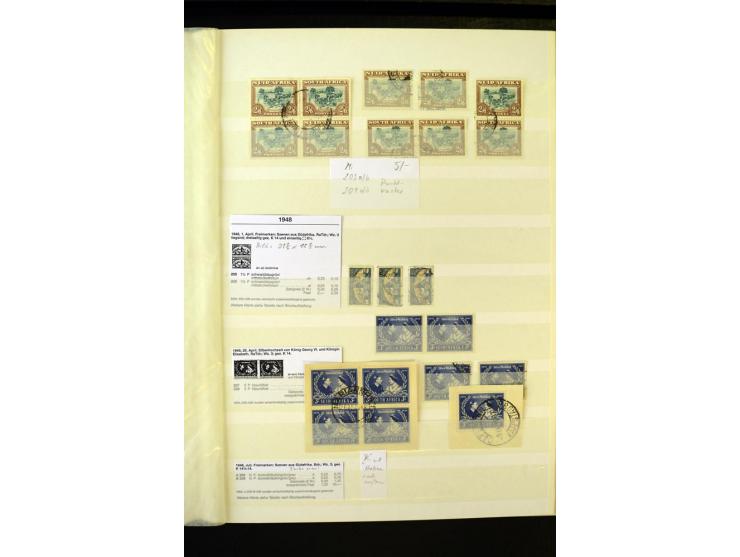 1853/1953, sehr schöne ungebrauchte und gestempelte Sammlung mit Schwerpunkt Kap der guten Hoffnung mit über 100 Dreieckswert
