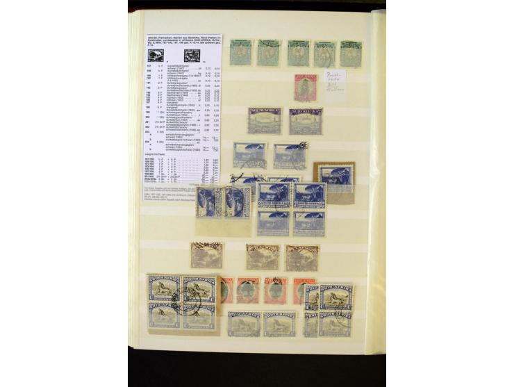 1853/1953, sehr schöne ungebrauchte und gestempelte Sammlung mit Schwerpunkt Kap der guten Hoffnung mit über 100 Dreieckswert