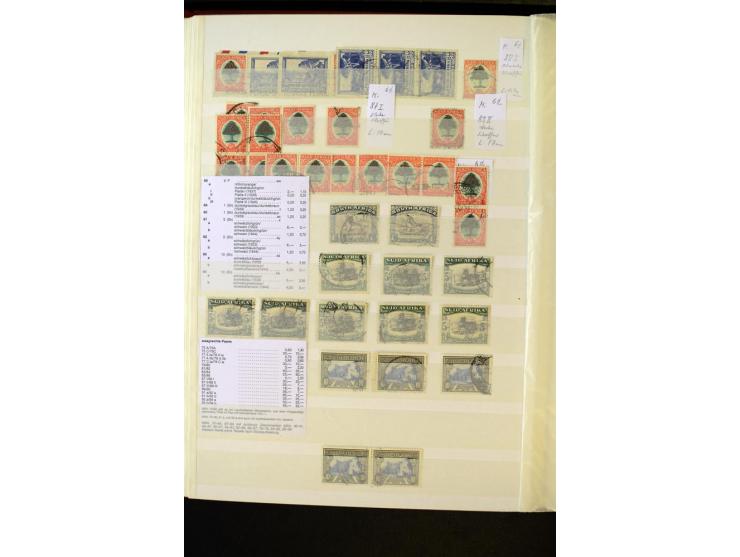 1853/1953, sehr schöne ungebrauchte und gestempelte Sammlung mit Schwerpunkt Kap der guten Hoffnung mit über 100 Dreieckswert
