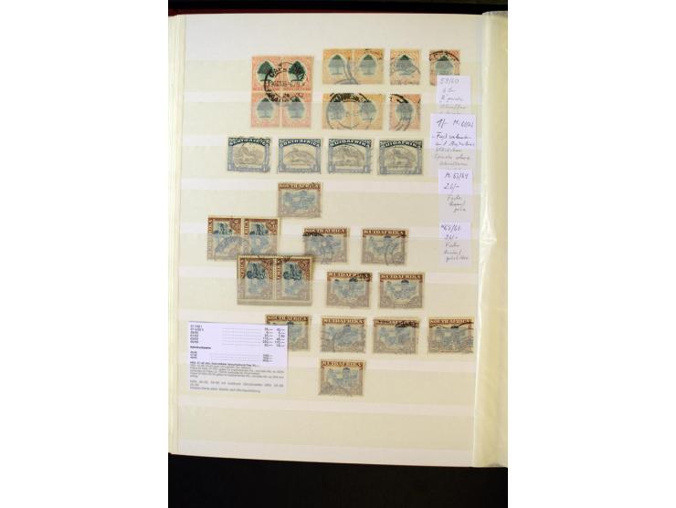 1853/1953, sehr schöne ungebrauchte und gestempelte Sammlung mit Schwerpunkt Kap der guten Hoffnung mit über 100 Dreieckswert
