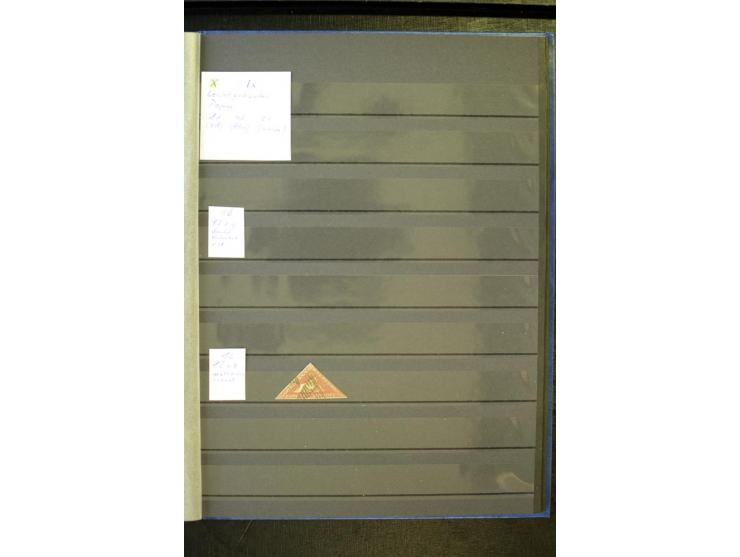 1853/1953, sehr schöne ungebrauchte und gestempelte Sammlung mit Schwerpunkt Kap der guten Hoffnung mit über 100 Dreieckswert