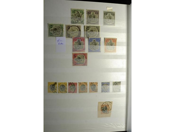 1869/1946, sehr schöne ungebrauchte und gestempelte Sammlung, dabei Gambia Mi.-Nr. 2, 4 und 5Y gestempelt, außerdem  Mi.-Nr. 