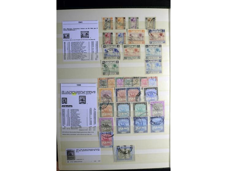 1869/1946, sehr schöne ungebrauchte und gestempelte Sammlung, dabei Gambia Mi.-Nr. 2, 4 und 5Y gestempelt, außerdem  Mi.-Nr. 