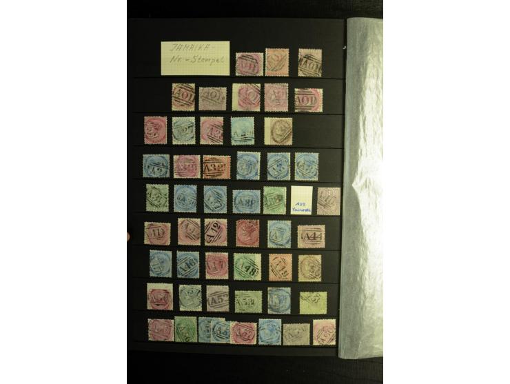 KARIBIK: 1859/1950, sehr schöne und umfangreiche ungebrauchte und gestempelte Sammlung, dabei Antigua Mi.-Nr. 1 ungebraucht, 