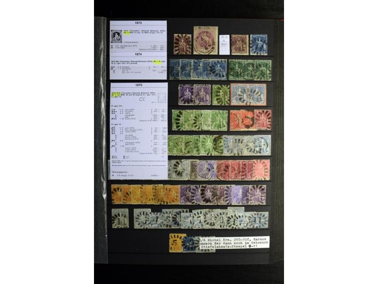KARIBIK: 1859/1950, sehr schöne und umfangreiche ungebrauchte und gestempelte Sammlung, dabei Antigua Mi.-Nr. 1 ungebraucht, 