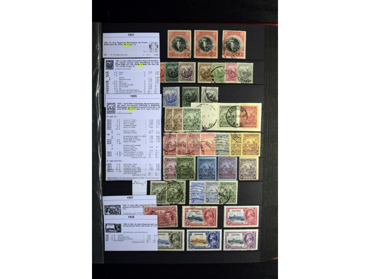 KARIBIK: 1859/1950, sehr schöne und umfangreiche ungebrauchte und gestempelte Sammlung, dabei Antigua Mi.-Nr. 1 ungebraucht, 