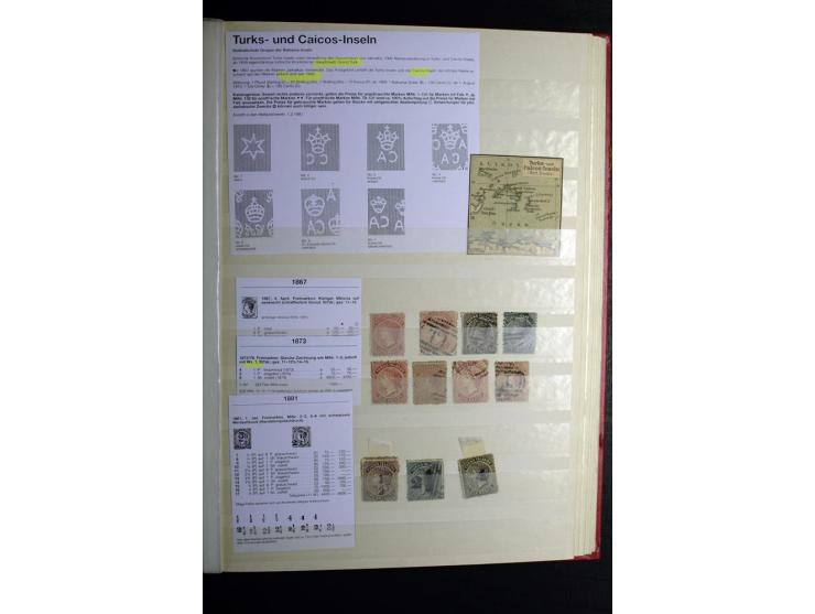 KARIBIK: 1859/1950, sehr schöne und umfangreiche ungebrauchte und gestempelte Sammlung, dabei Antigua Mi.-Nr. 1 ungebraucht, 