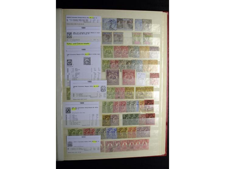 KARIBIK: 1859/1950, sehr schöne und umfangreiche ungebrauchte und gestempelte Sammlung, dabei Antigua Mi.-Nr. 1 ungebraucht, 