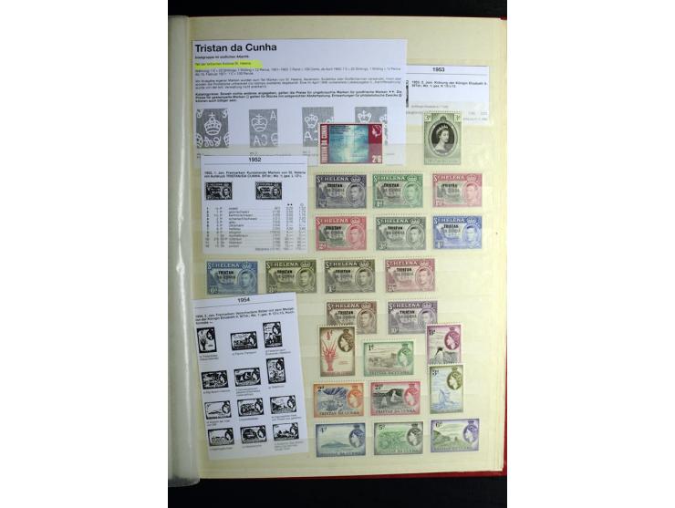 KARIBIK: 1859/1950, sehr schöne und umfangreiche ungebrauchte und gestempelte Sammlung, dabei Antigua Mi.-Nr. 1 ungebraucht, 